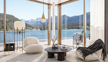 Immobilie CLOUD P - SEEWOHNUNGEN - DESIGNED BY PETER PICHLER