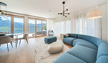 Immobilie Weitblick-Idylle am Wolfgangsee: Einzigartige Immobilie mit direktem Seezugang