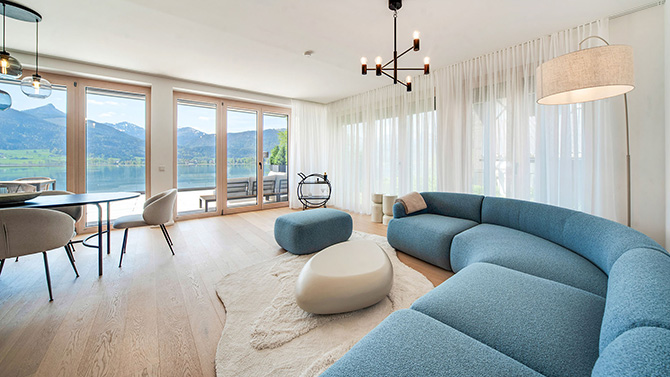 Weitblick-Idylle am Wolfgangsee: Einzigartige Immobilie mit direktem Seezugang